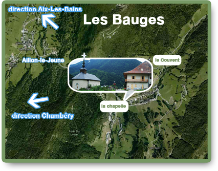 carte des Bauges